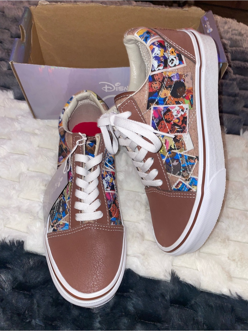 Disney 100th Anniversary VANS shoes Women’s Sz 6.5